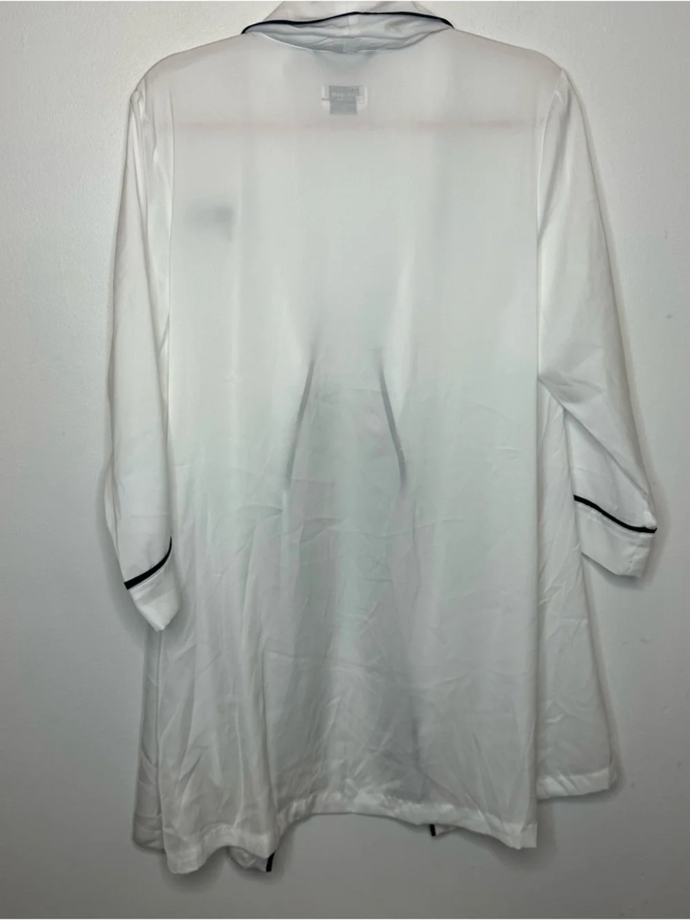 Kate Spade Mrs Robe White Short Women’s Bridal Wedding M Medium MISSING BELT - Picture 4 of 12